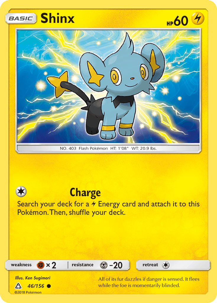 Shinx Ultra Prism card