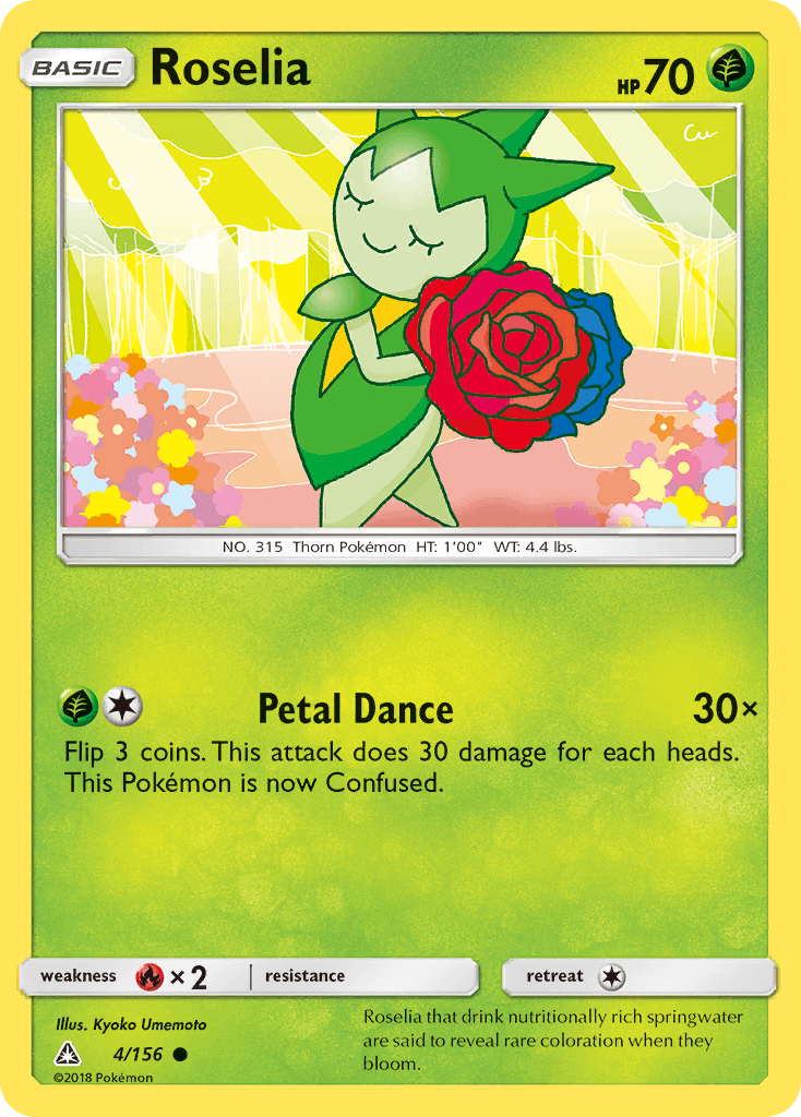 Roselia Ultra Prism card