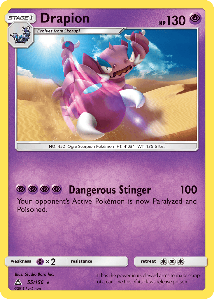 Drapion Ultra Prism card