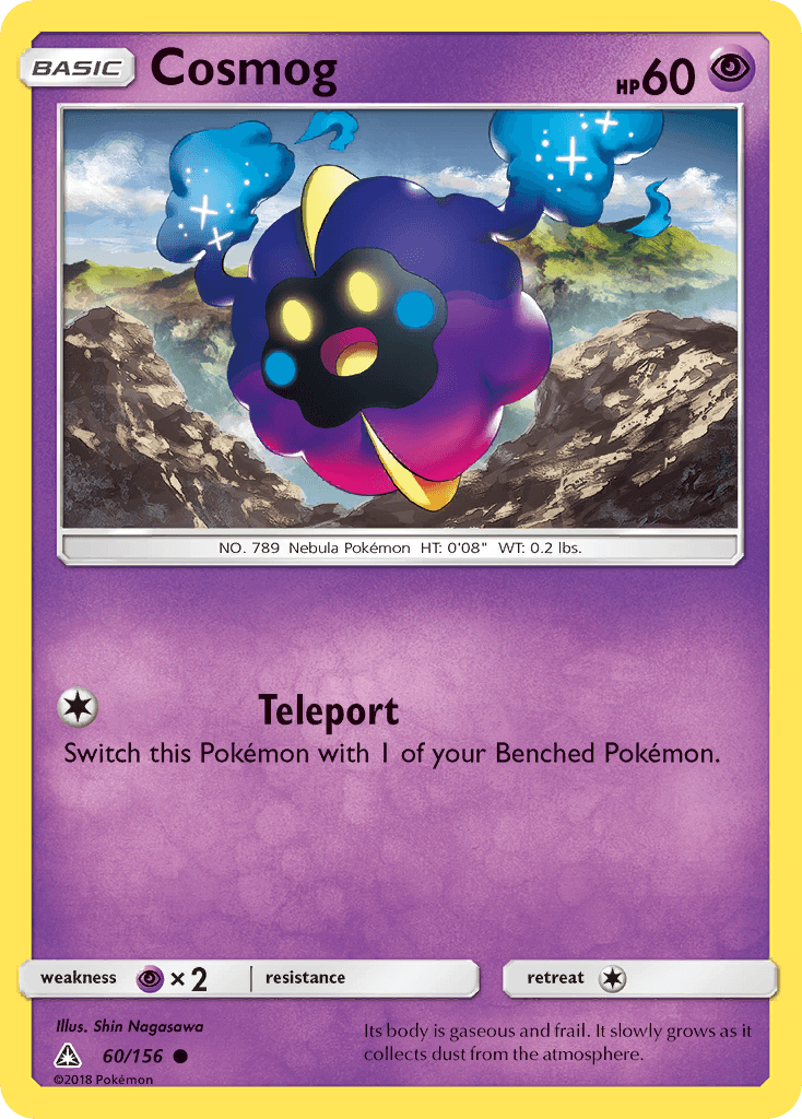 Cosmog Ultra Prism card