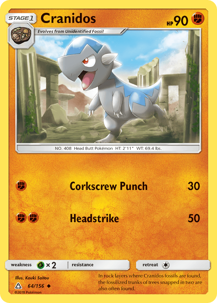 Cranidos Ultra Prism card