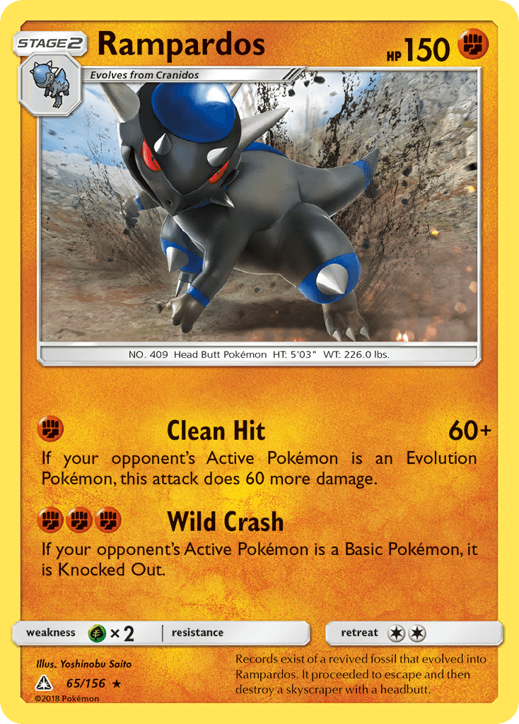 Rampardos Ultra Prism card