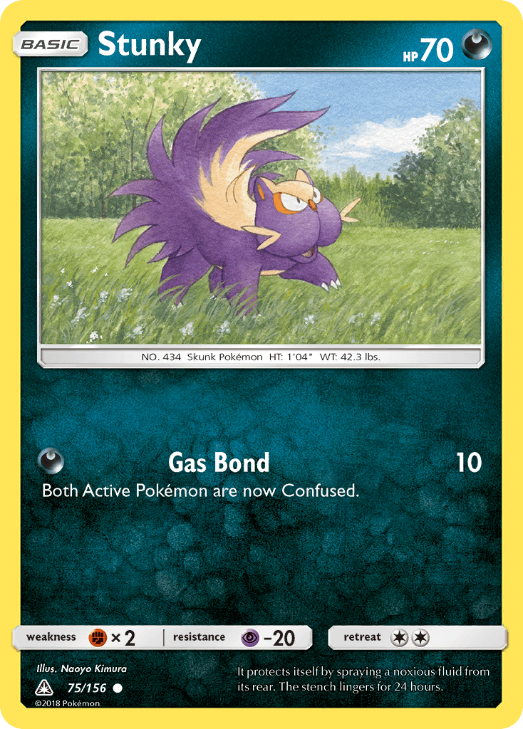 Stunky Ultra Prism card