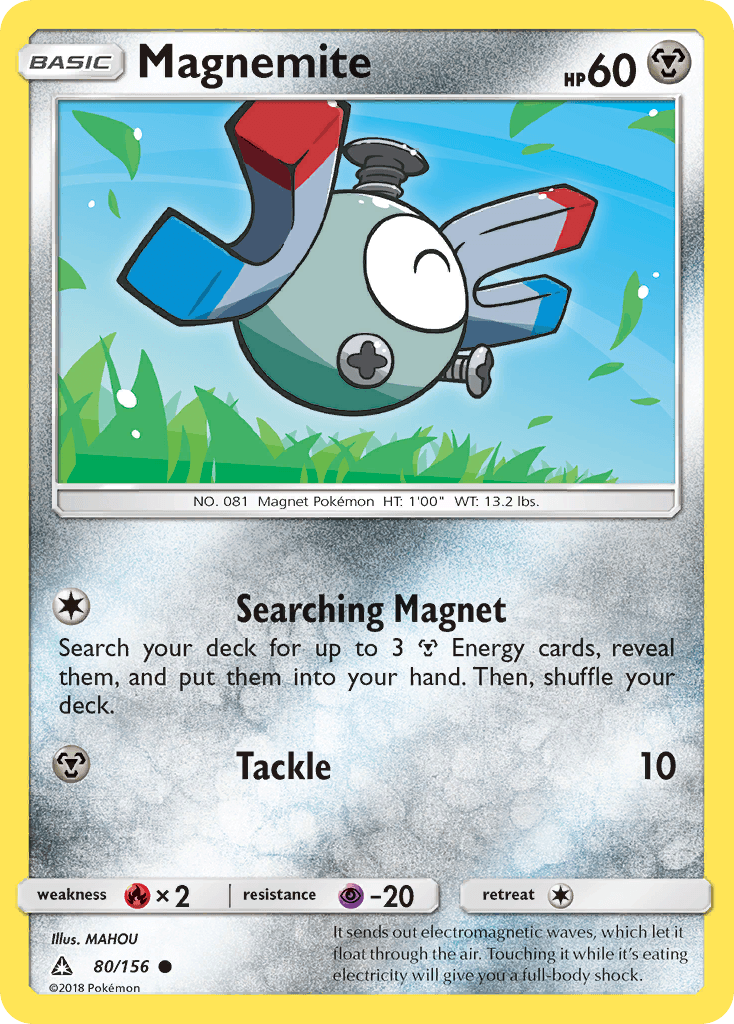 Magnemite Ultra Prism card