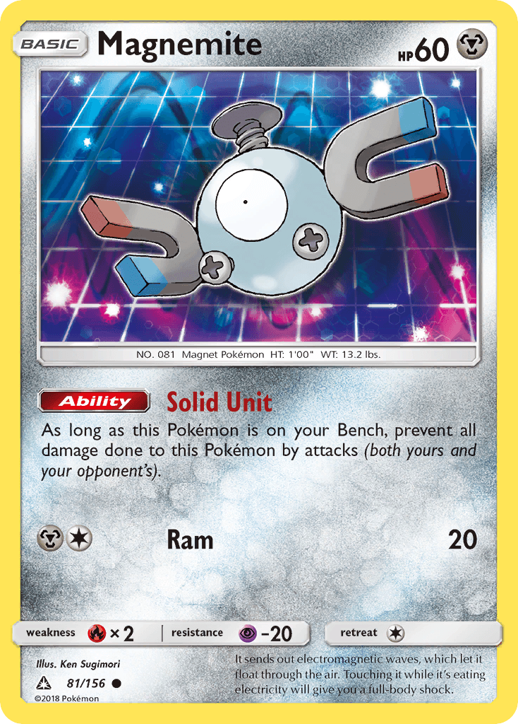 Magnemite Ultra Prism card