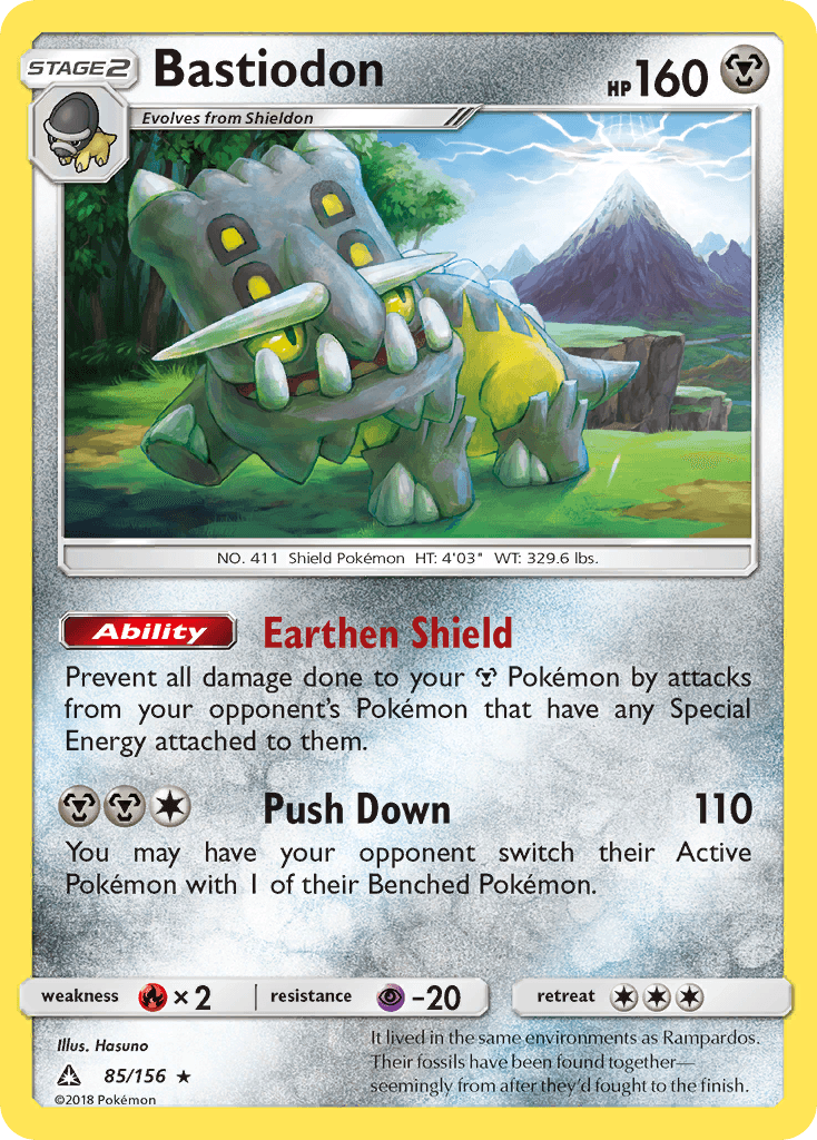 Bastiodon Ultra Prism card