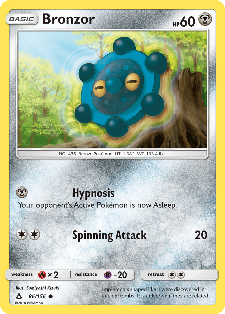Bronzor Ultra Prism card