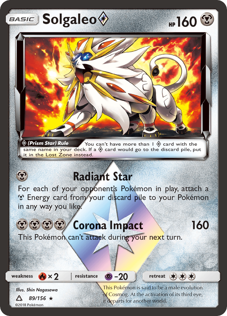 Solgaleo ◇ Ultra Prism card
