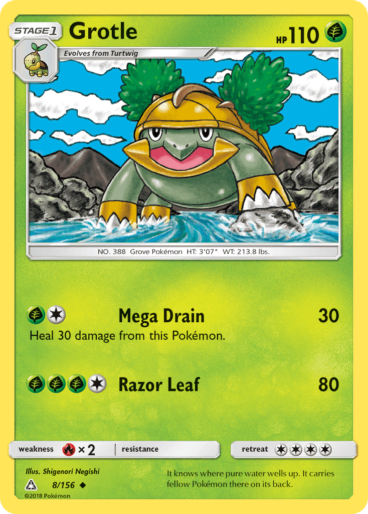 Grotle Ultra Prism card