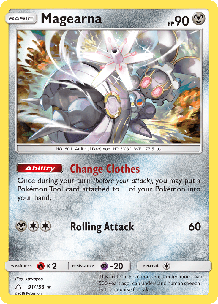 Magearna Ultra Prism card