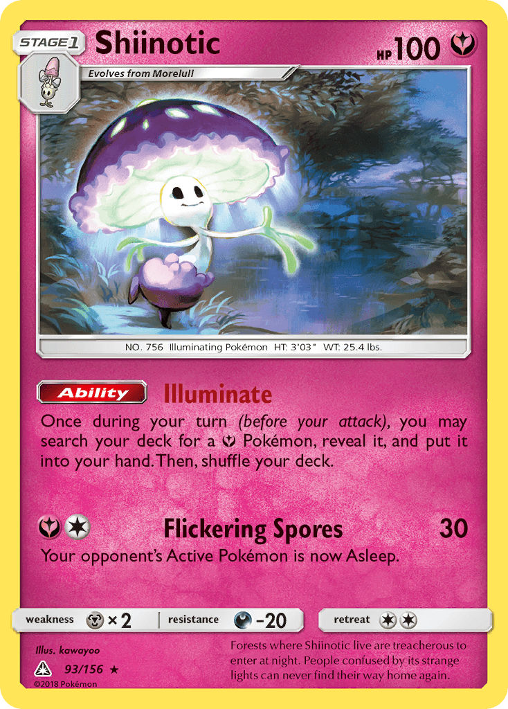 Shiinotic Ultra Prism card
