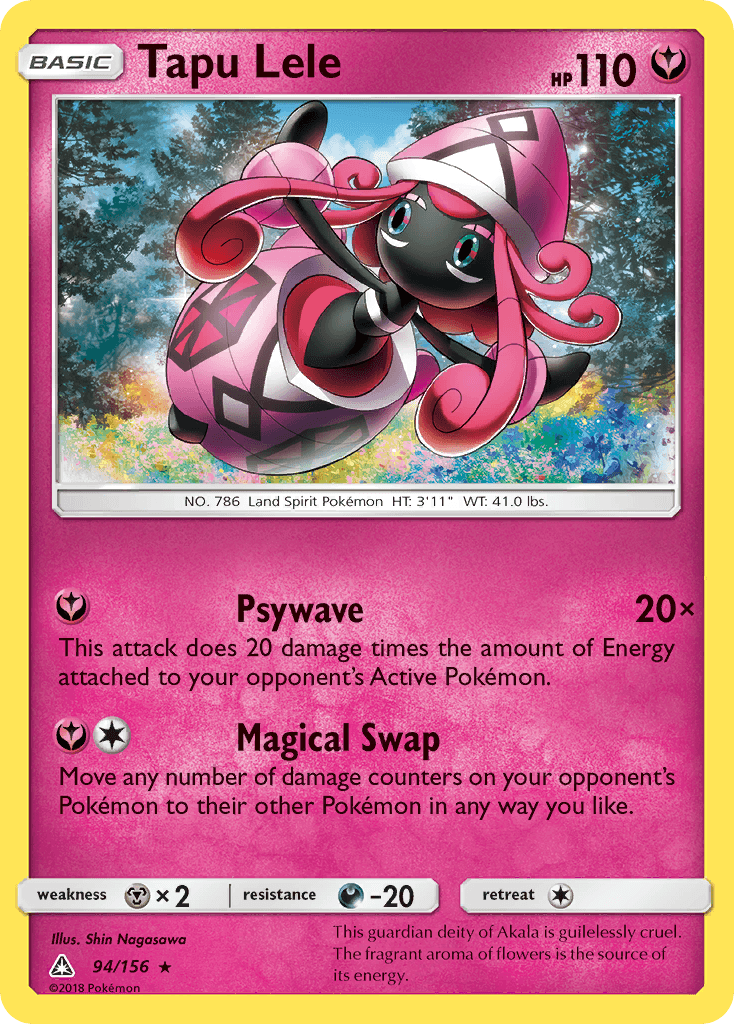 Tapu Lele Ultra Prism card