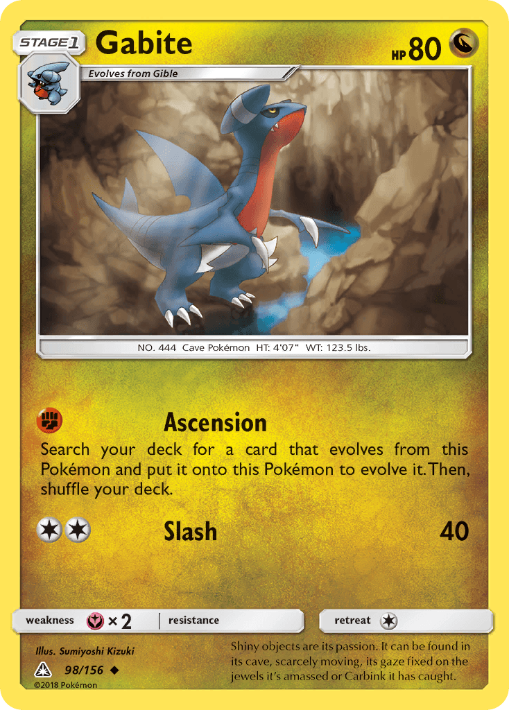 Gabite Ultra Prism card