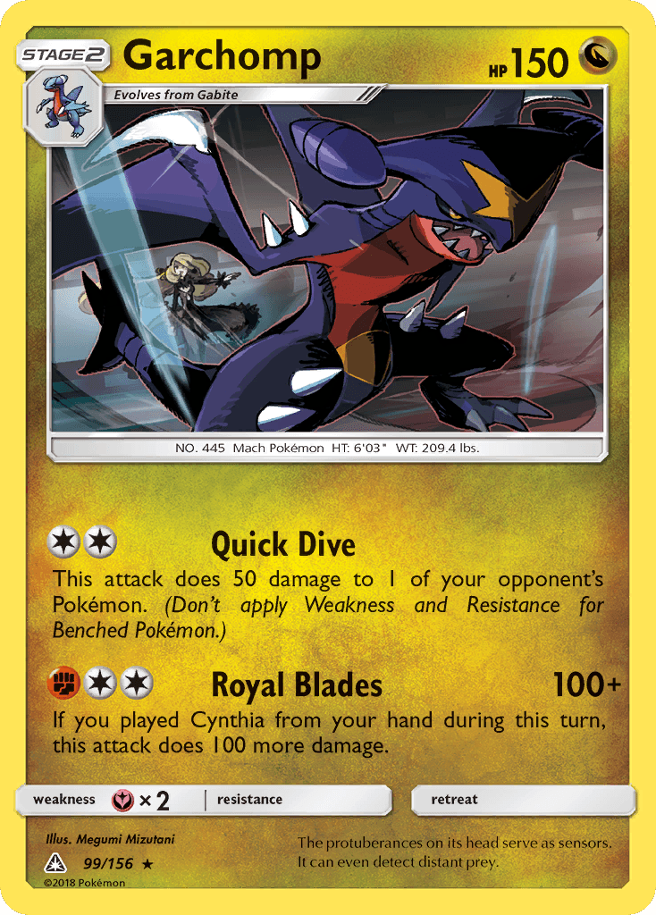 Garchomp Ultra Prism card