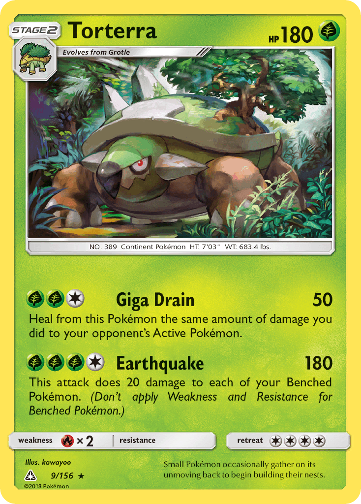 Torterra Ultra Prism card