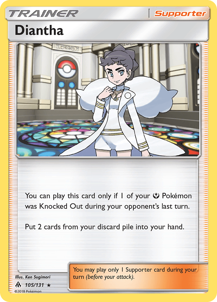 Diantha Forbidden Light card