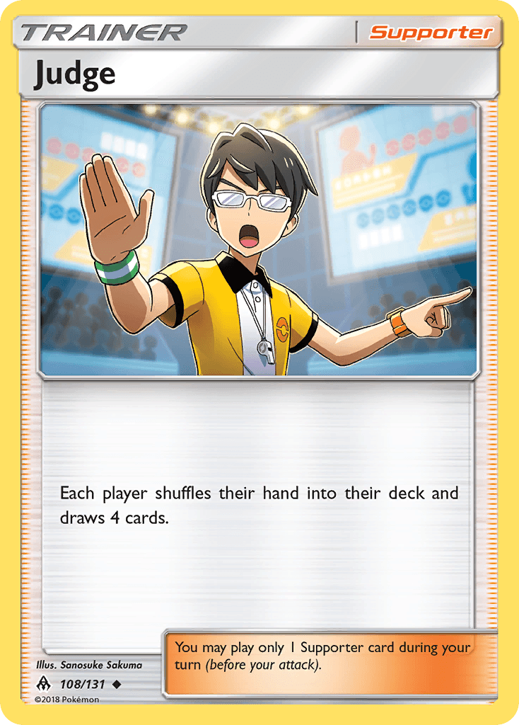 Judge Forbidden Light card