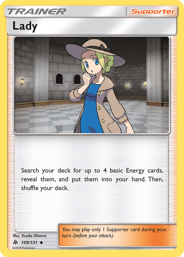 Lady Forbidden Light card