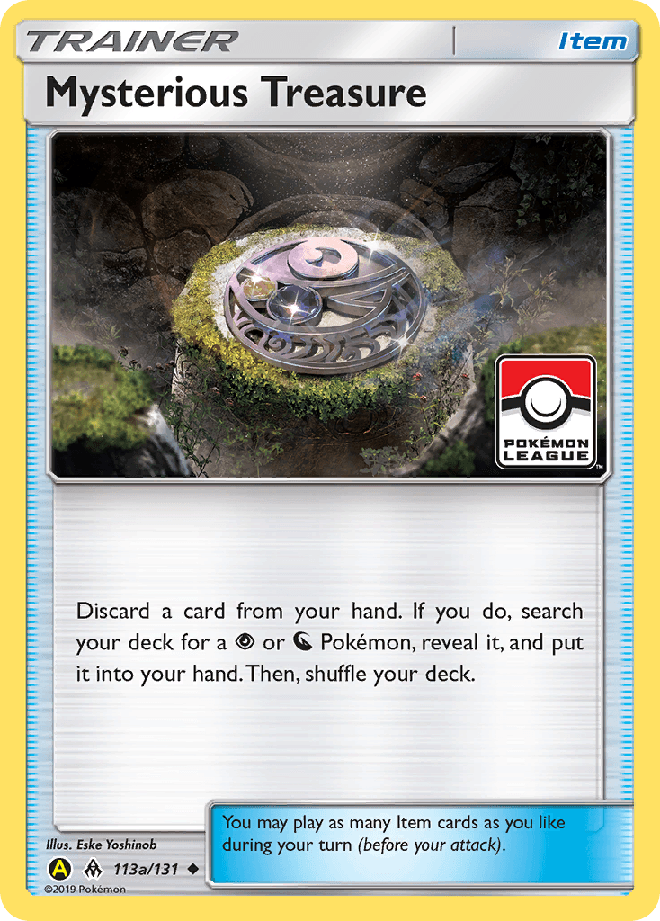 Mysterious Treasure Forbidden Light card