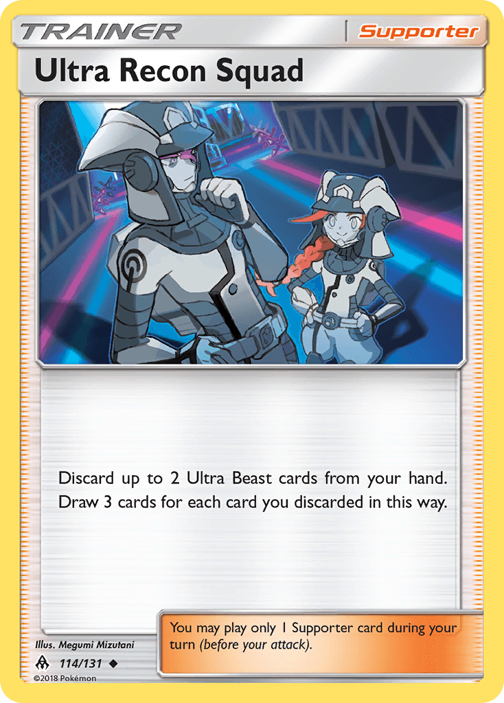 Ultra Recon Squad Forbidden Light card