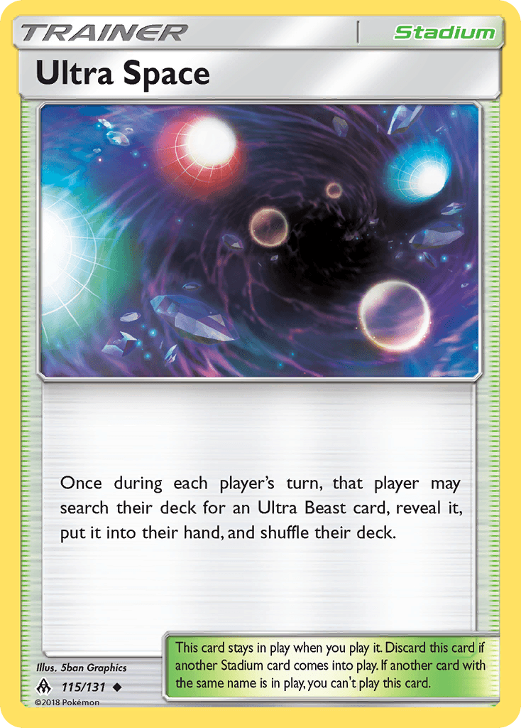 Ultra Space Forbidden Light card
