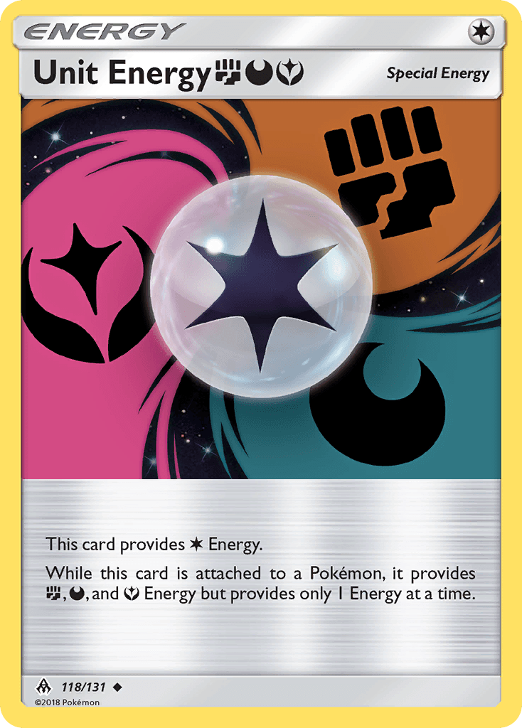 Unit Energy FightingDarknessFairy Forbidden Light card