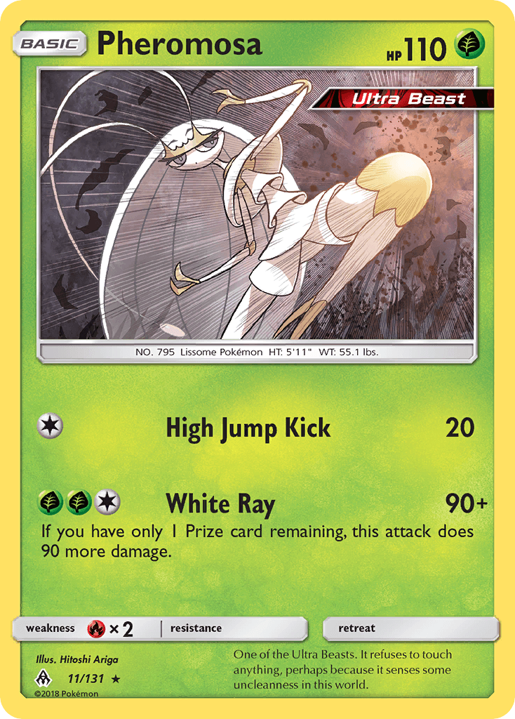 Pheromosa Forbidden Light card