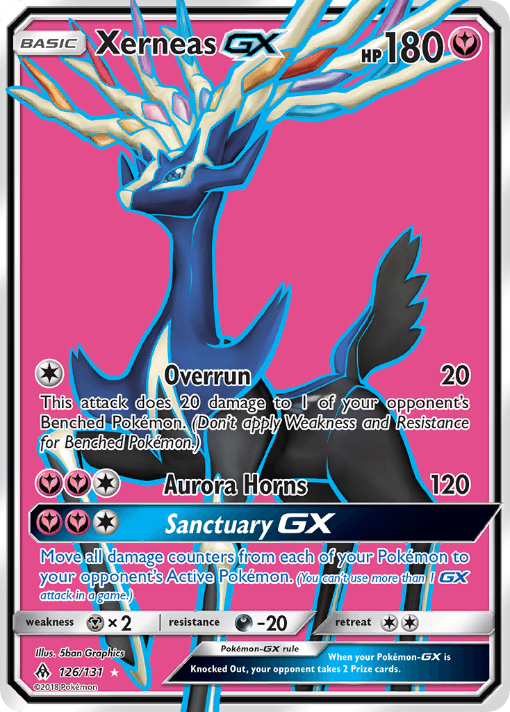 Xerneas-GX Forbidden Light card