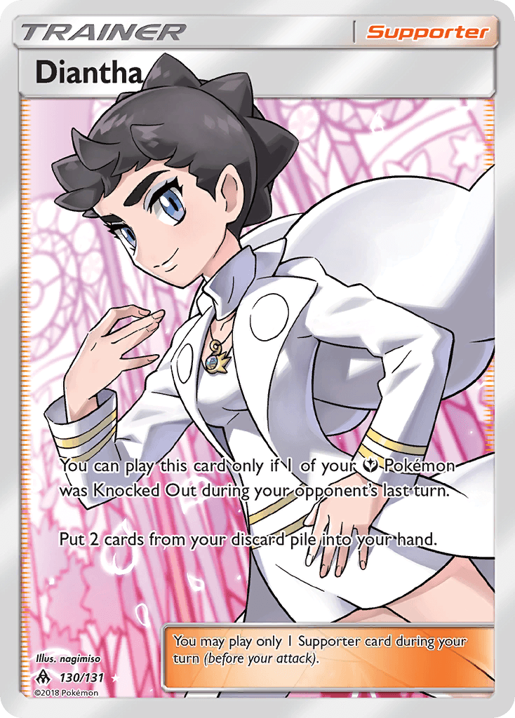 Diantha Forbidden Light card