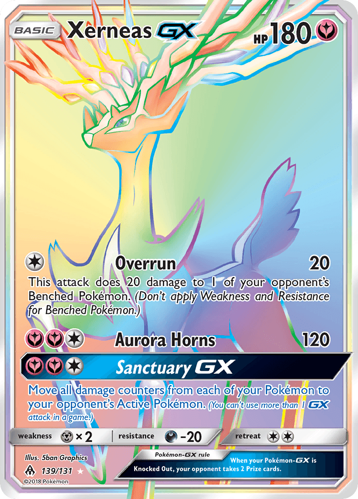 Xerneas-GX Forbidden Light card