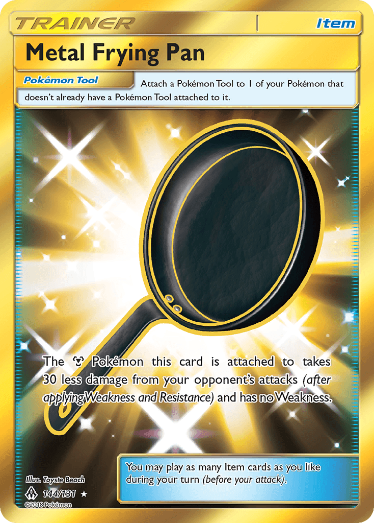Metal Frying Pan Forbidden Light card