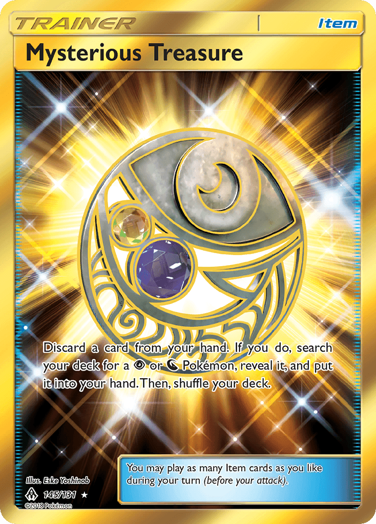 Mysterious Treasure Forbidden Light card