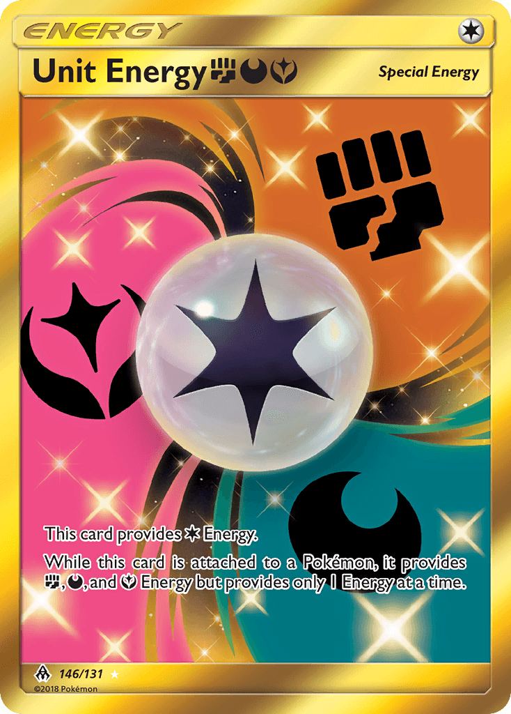 Unit Energy FightingDarknessFairy Forbidden Light card