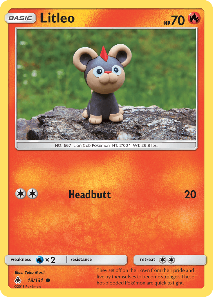 Litleo Forbidden Light card