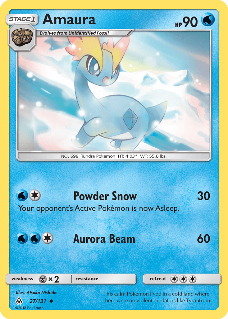 Amaura Forbidden Light card