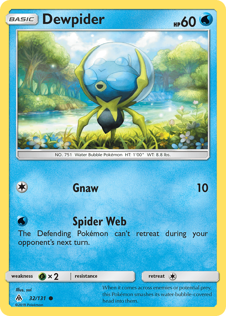 Dewpider Forbidden Light card