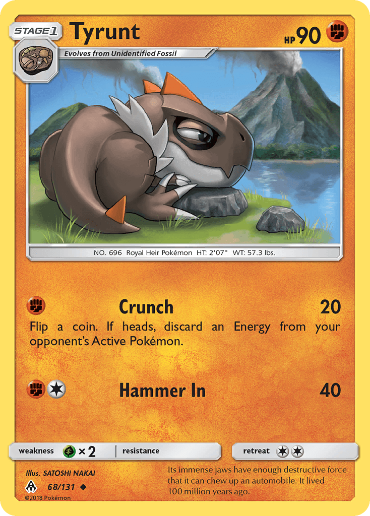 Tyrunt Forbidden Light card