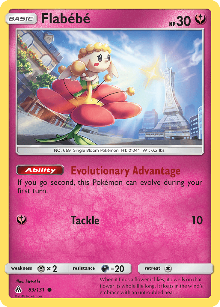 Flabébé Forbidden Light card
