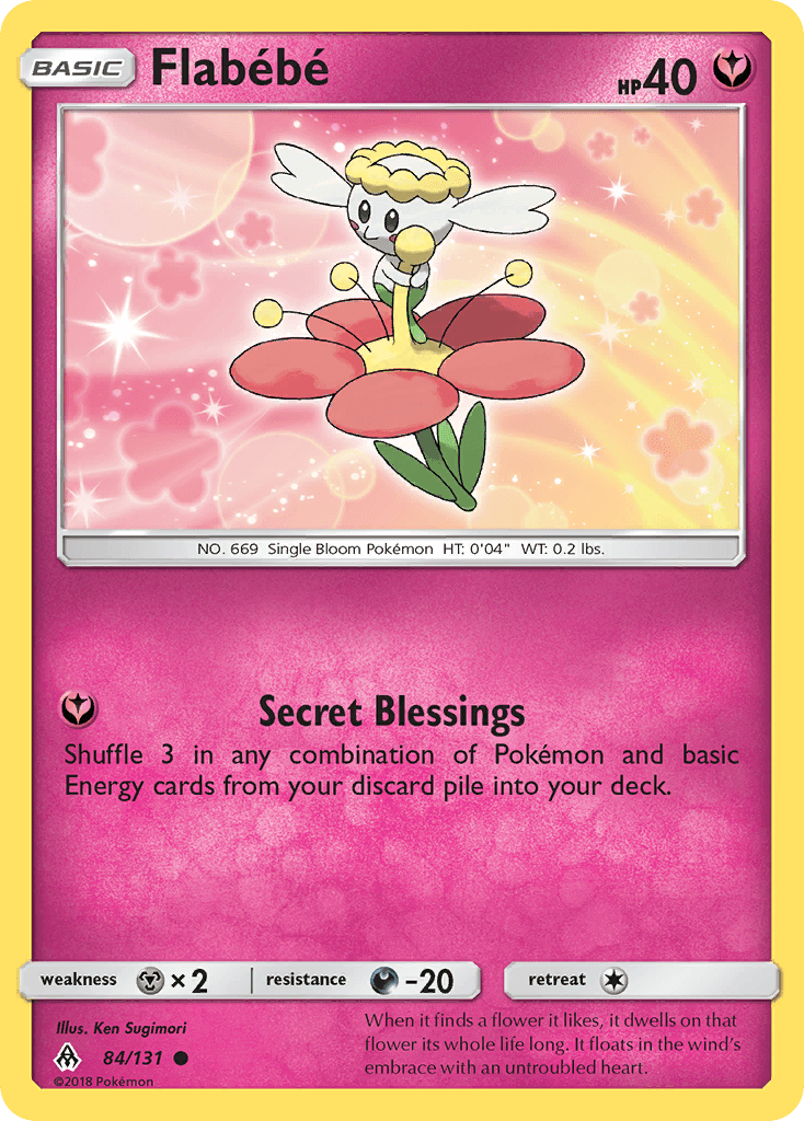 Flabébé Forbidden Light card