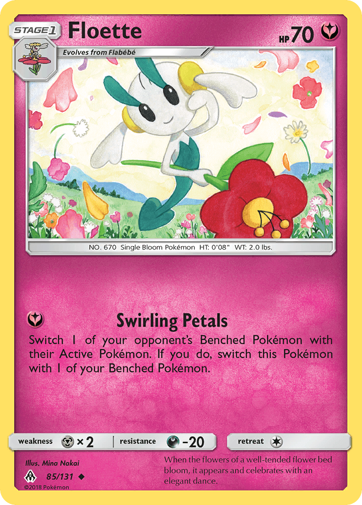 Floette Forbidden Light card