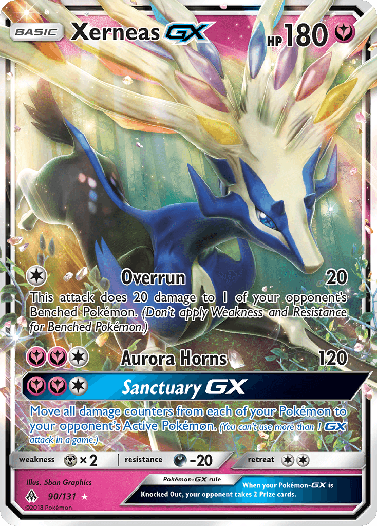 Xerneas-GX Forbidden Light card
