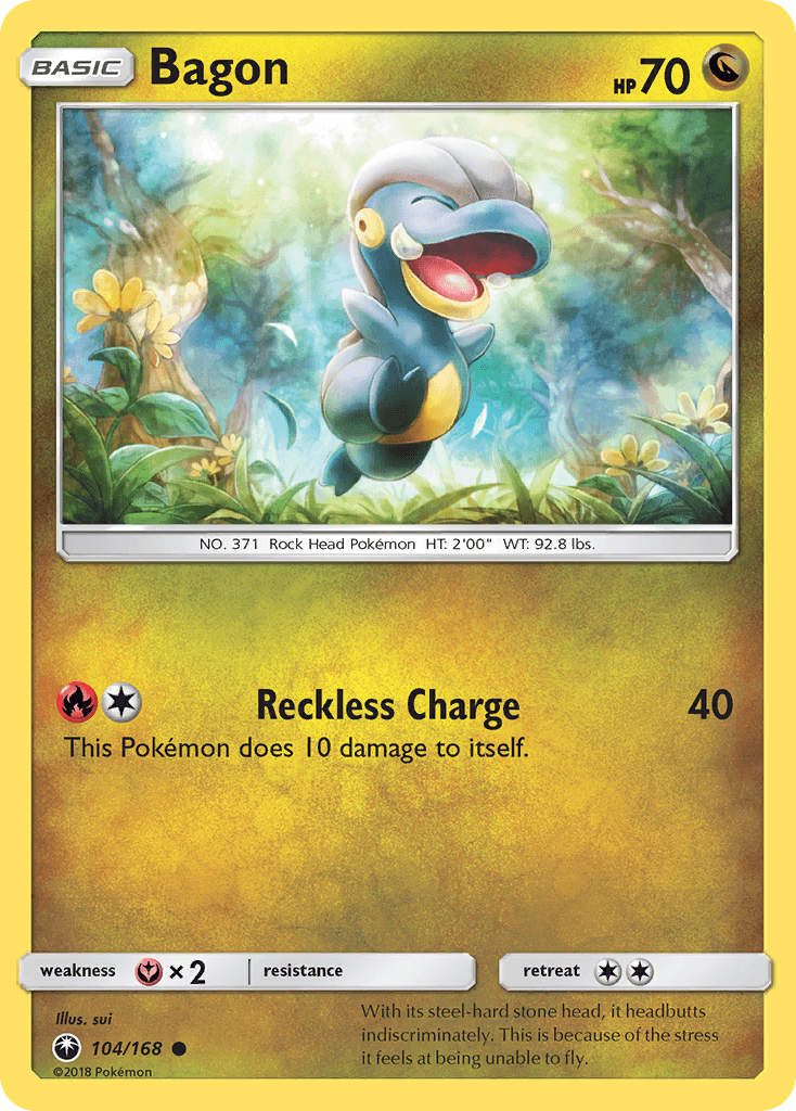 Bagon Celestial Storm card