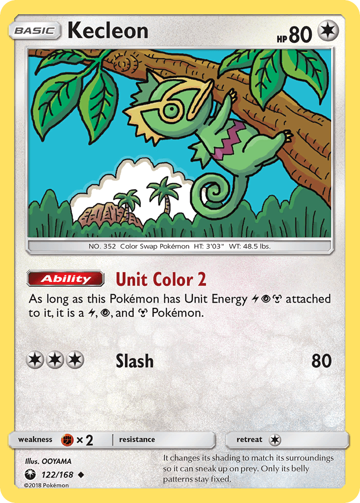Kecleon 宝可梦 card
