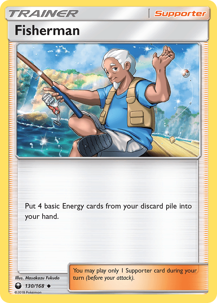 Fisherman Celestial Storm card