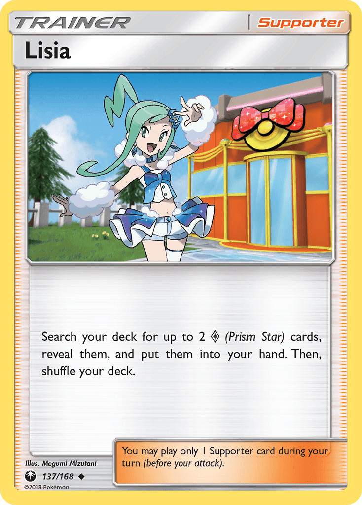 Lisia Celestial Storm card