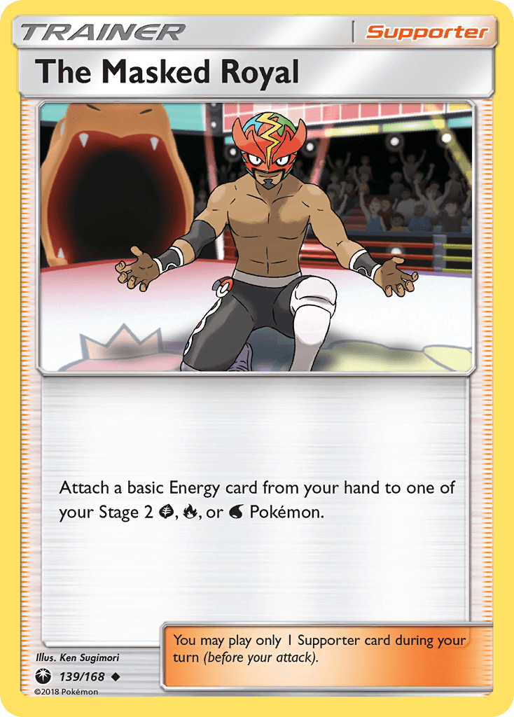 The Masked Royal Celestial Storm card