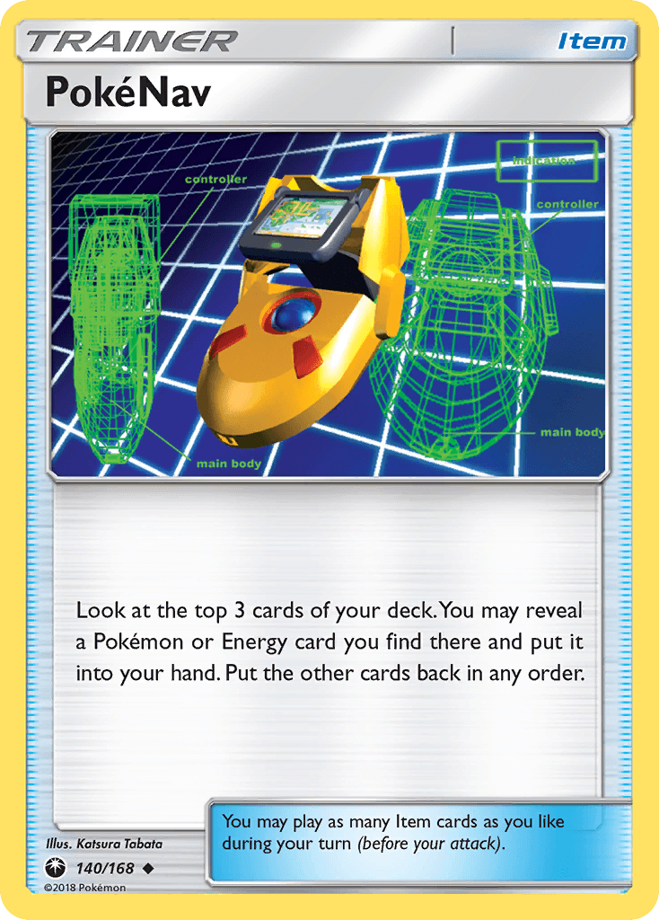 PokéNav Celestial Storm card