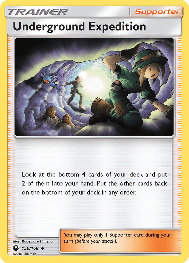 Underground Expedition Celestial Storm card