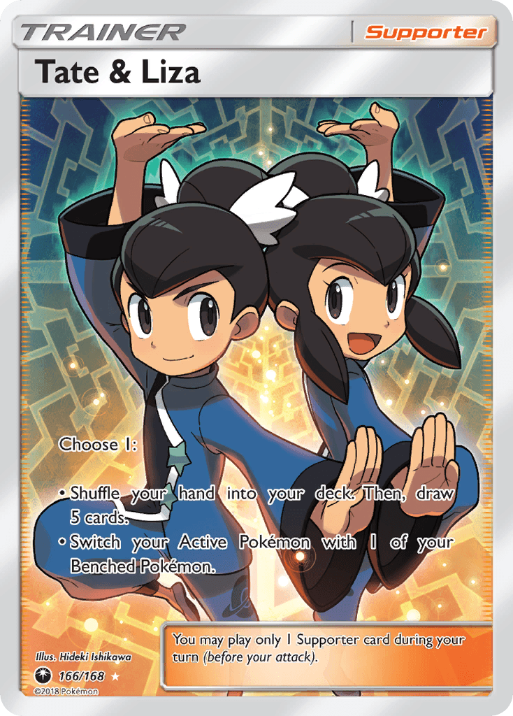 Tate & Liza Celestial Storm card