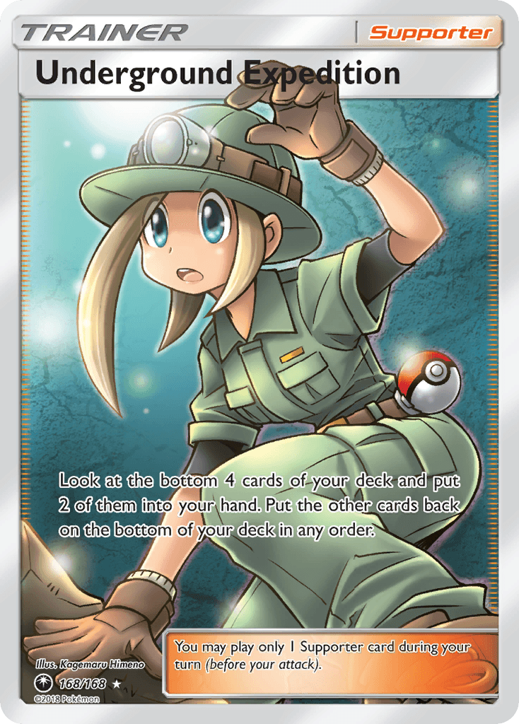 Underground Expedition Celestial Storm card